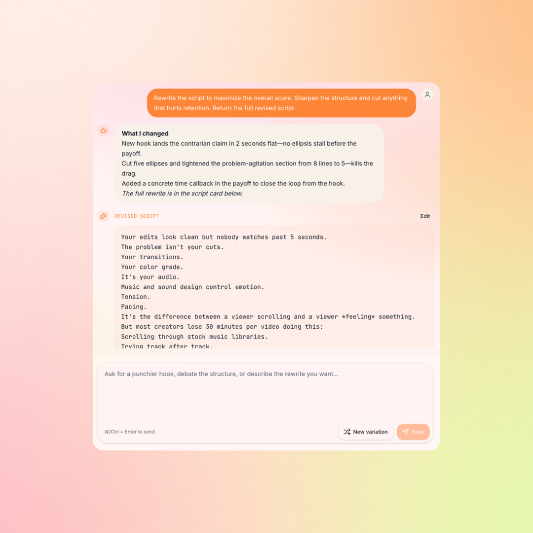 Your AI Content Partner (Scrptly Chat)
